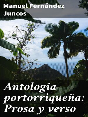cover image of Antología portorriqueña